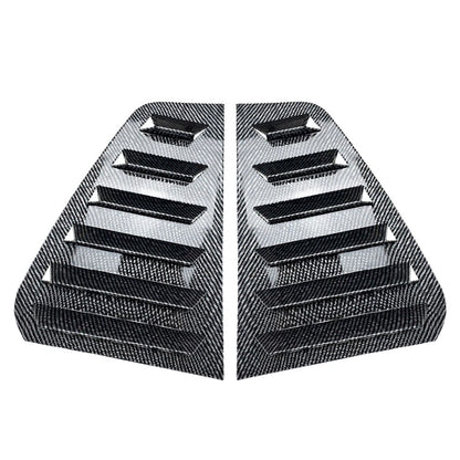 Rear Window Side Vent Shutter Louvers for VW Golf MK7 MK7.5 (14-19) Pair