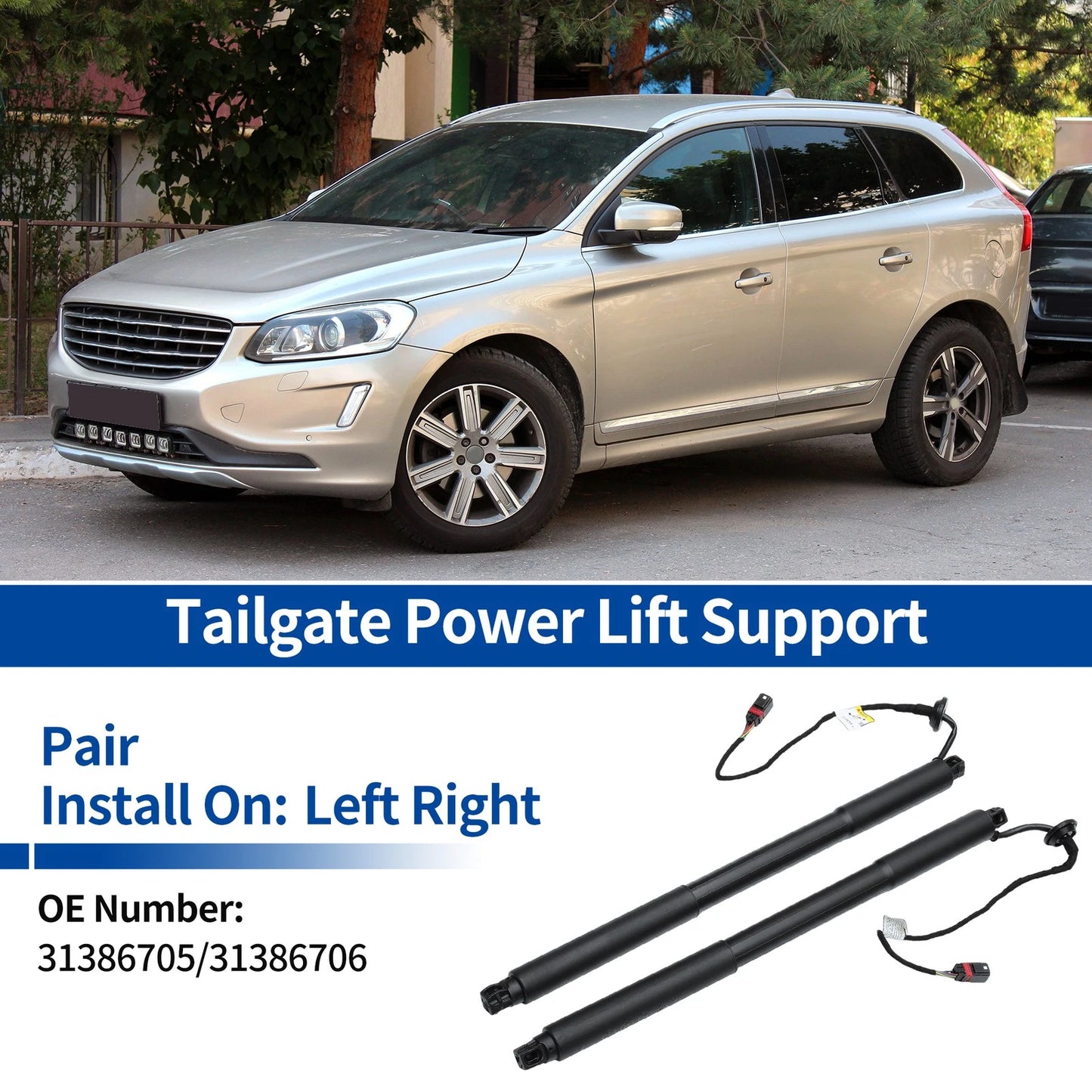 Power Lift Supports for VOLVO XC60 (2012-2015)  No.31386705/31386706