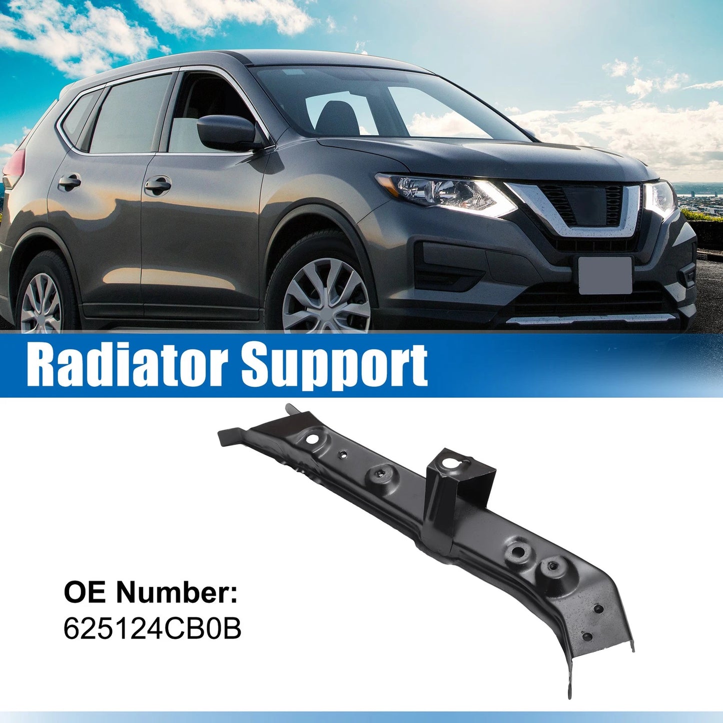 Upper Left Radiator Support Bracket for Nissan Rogue (2014-2020)
