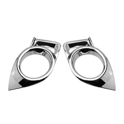 Chrome Front Fog Light Lamp Cover Trim for Toyota Highlander (2014-2016)