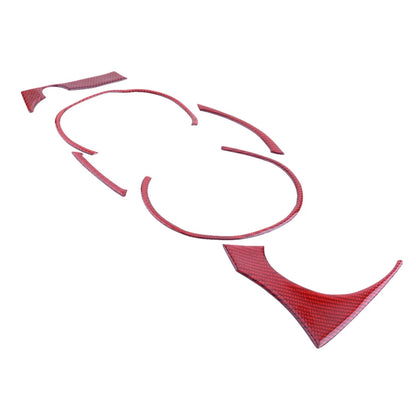 Carbon Fiber Speedometer Cluster Panel Cover for Mitsubishi Lancer (2008-2015)