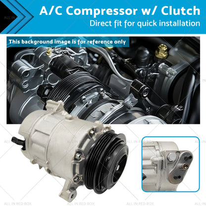 A/C Compressor w/ Clutch for GMC Yukon, Cadillac Escalade, Chevy Suburban (2000-2006)