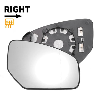 Right Side Heated White Mirror Glass for Honda Civic (2012-2017)