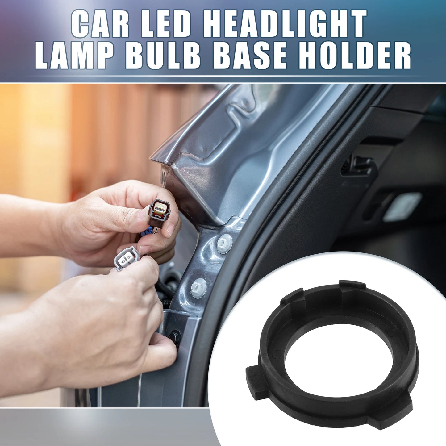 H7 Low Beam LED Headlight Bulbs for Ford Fusion  - 1 Pair