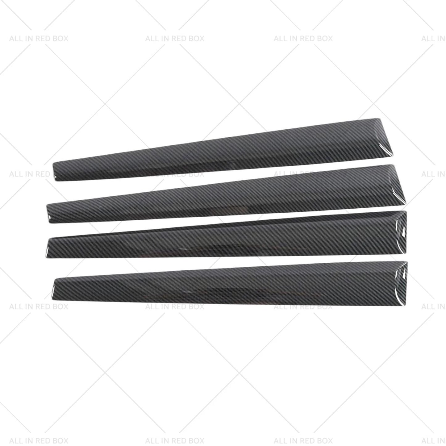 4 x Carbon ABS Interior Door Panel Cover Trim for Toyota Hilux (2015-2021)