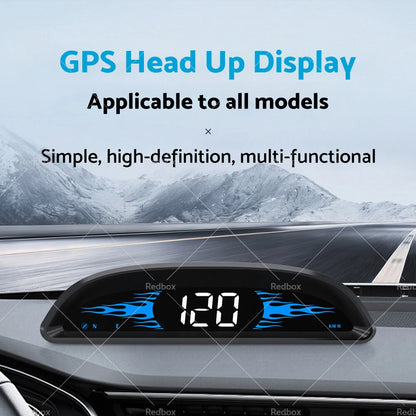HUD Head Up Display GPS Speedometer for Universal Cars
