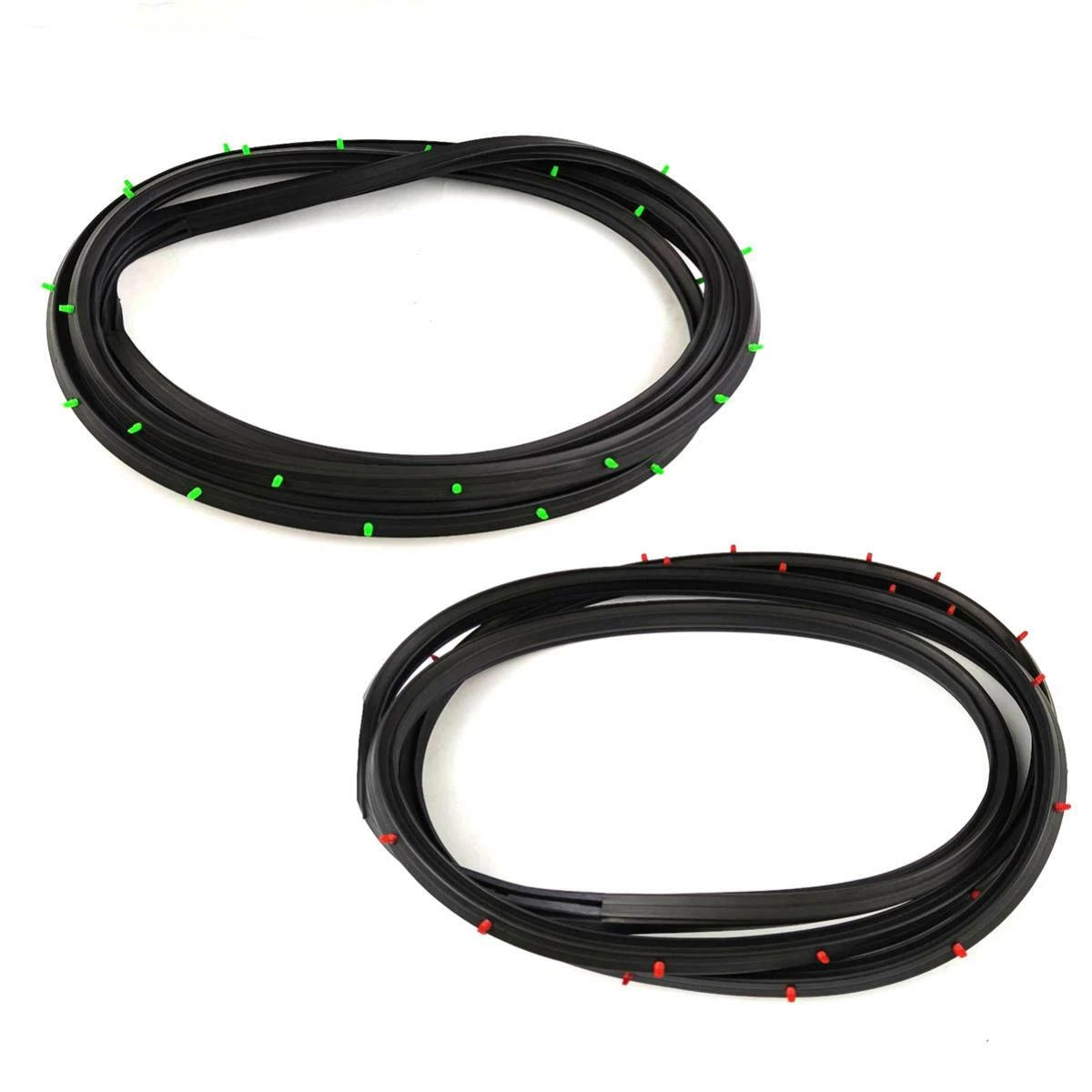 Door Rubber Seal Weatherstrip Low Roof LH+RH Fits Isuzu ELF NPR120 Truck 1994-06