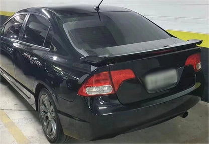 Rear Spoiler with Light SI Style for Honda Civic Sedan (2006-2011)