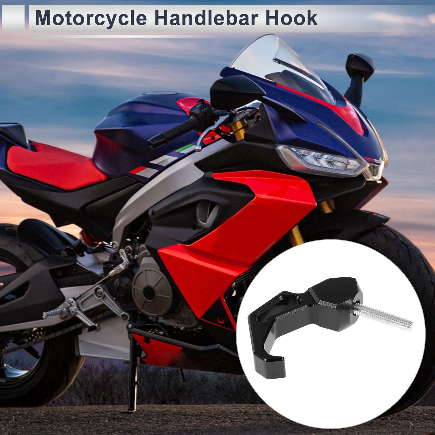 Finger Shape Motorcycle Hanging Hook 1 Set for Motorcycle