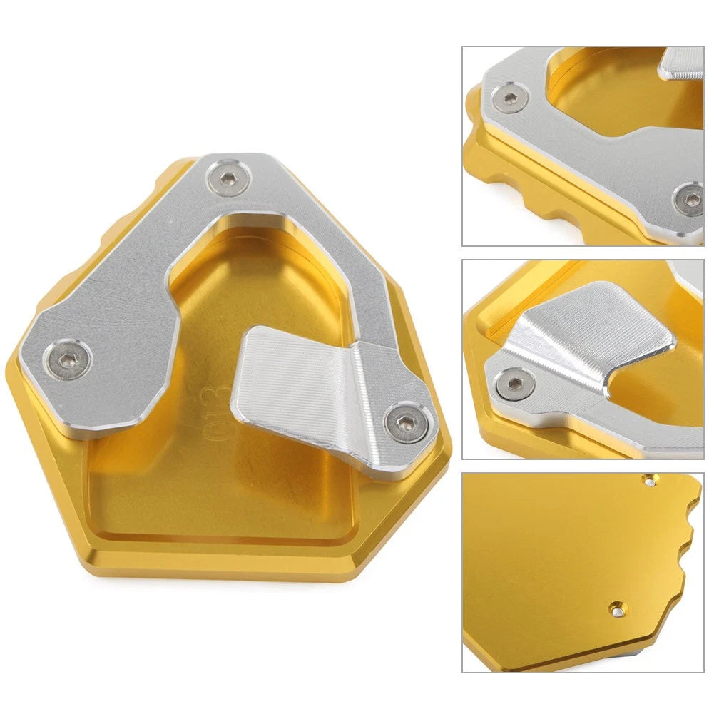 Gold Kickstand Side Stand Enlarger Plate for Honda CRF1000L Africa Twin