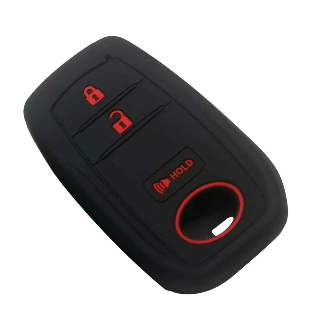 Silicone 3 Button Key Shell Case Cover for Toyota Corolla Cross Prius