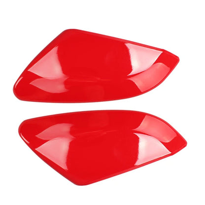 Red 2 x Exterior Mirror Caps Covers for Honda Civic (2016-2020)