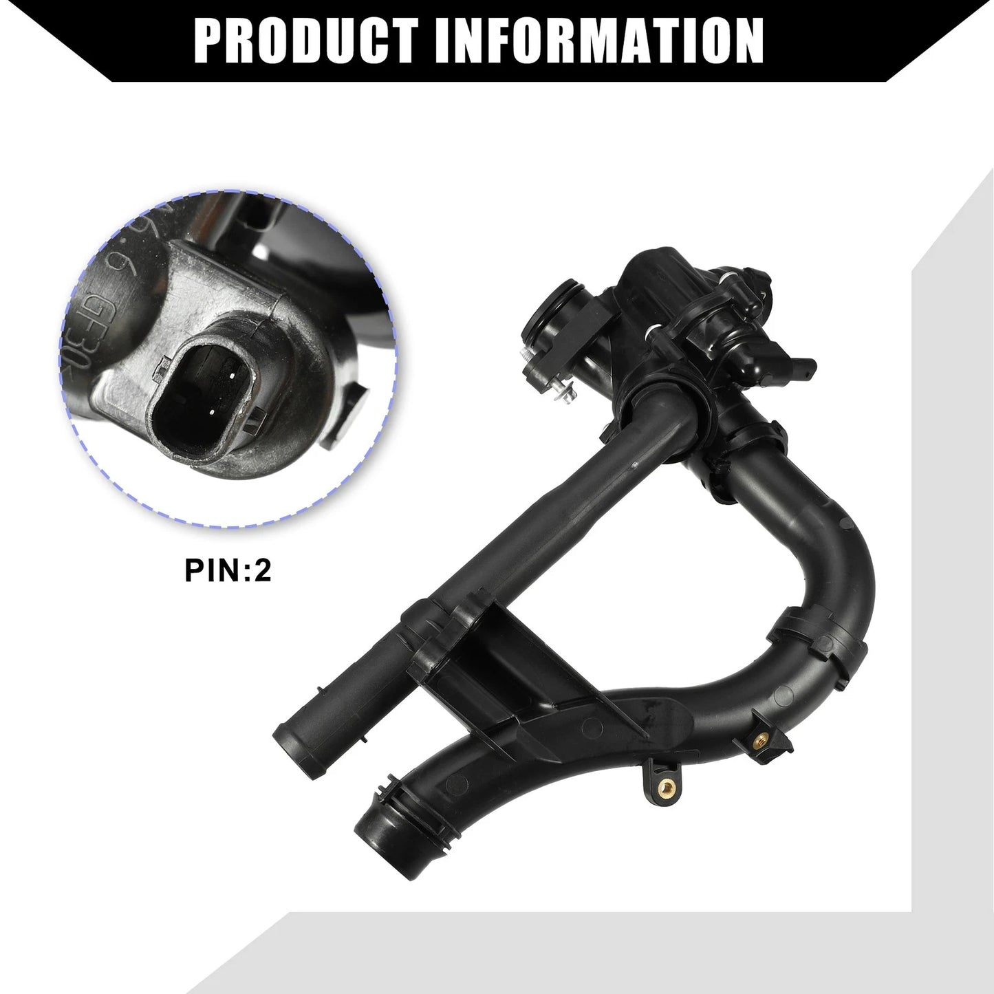 Engine Coolant Thermostat Housing for Mercedes-Benz E300 (2008-2021)