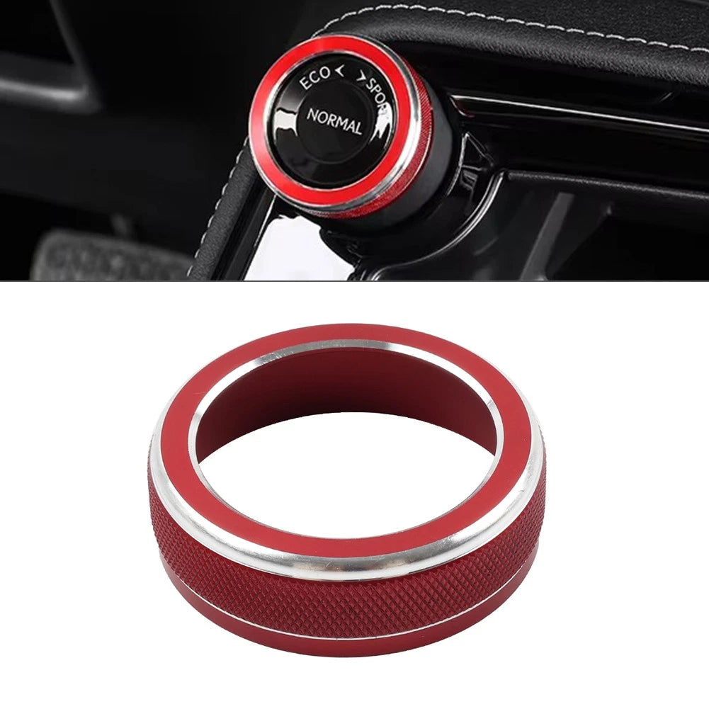 Red Console Drive Mode Knob Surround for Lexus NX250 350 450h (2022-2024)