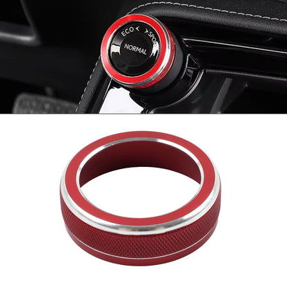 Red Console Drive Mode Knob Surround for Lexus NX250 350 450h (2022-2024)