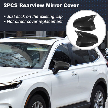 2 x Left Right Side Ox Horn Rearview Mirror Covers for Honda CR-V (2023-2025)