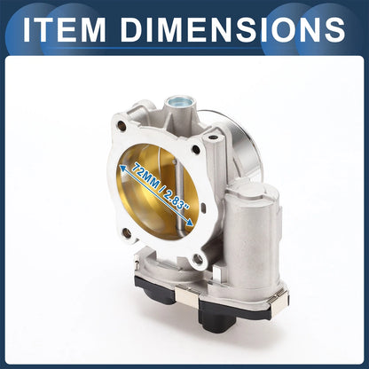 Throttle Body 3.6L V6 for Chevy Traverse / Equinox (2009 - 2011)