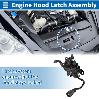 Hood Latch Assembly for Toyota Prado (2009-2017) 1 Pc