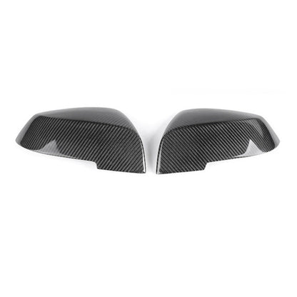Real Carbon Fiber Rear View Mirror Cover Caps Fit for BMW 3 Series F20 F30