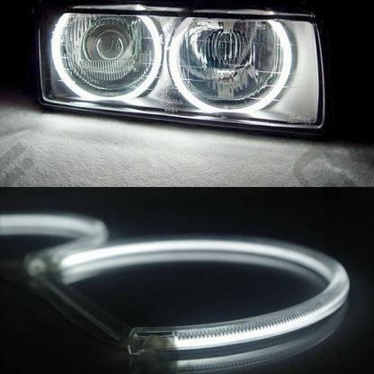 4PC LED Angel Eyes Lights for BMW E36 E38 E39 E46 Headlights (1992-2006)