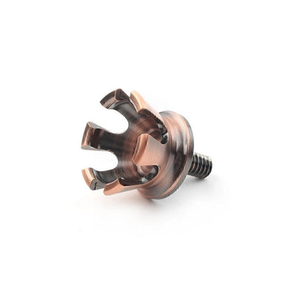 Imperial Crown Style Rear Seat Bolt Tab Screw Mount for Harley 1996-Up