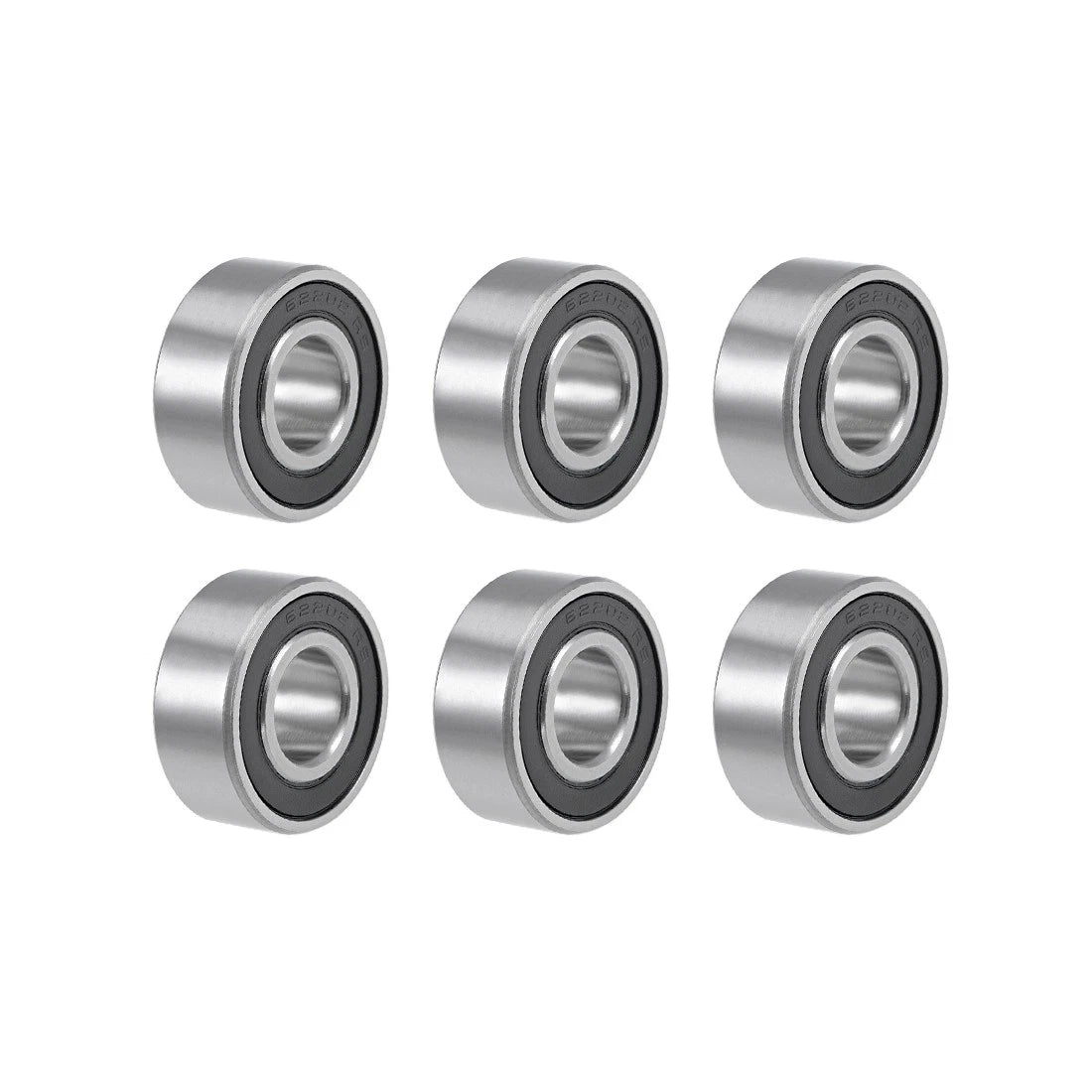 15x35x14mm Double Sealed Chrome Steel Z2 ABEC1 Ball Bearings
