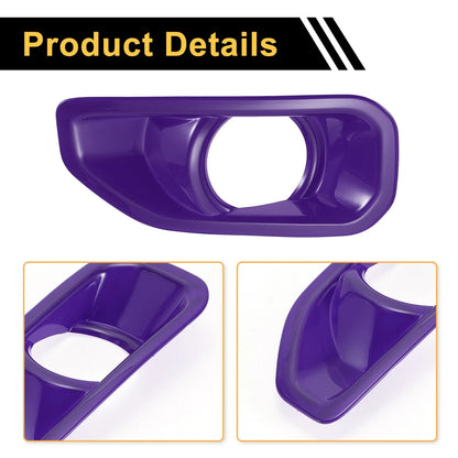 Fog Light Grills for Jeep Wrangler JL Gladiator (2018-2023)