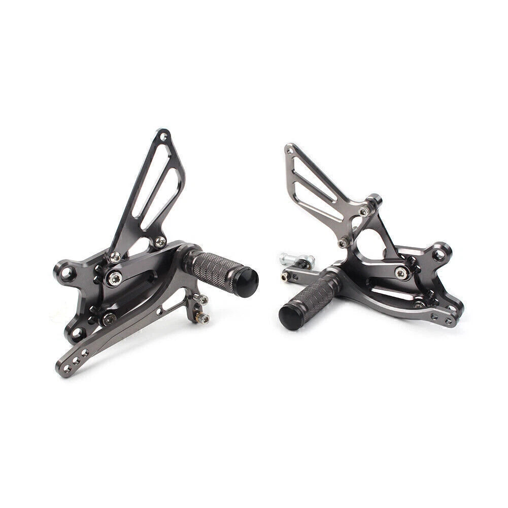 CNC Adjustable Rearset Footpegs for Honda CBR954RR, CBR929RR (2002-2003)