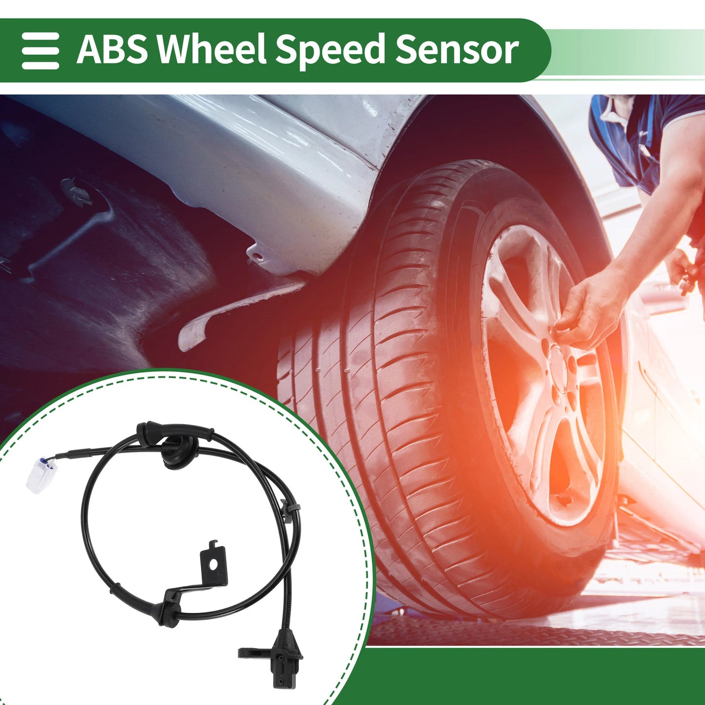 ABS Wheel Speed Sensor for Nissan Pixo, Suzuki Alto Front Right
