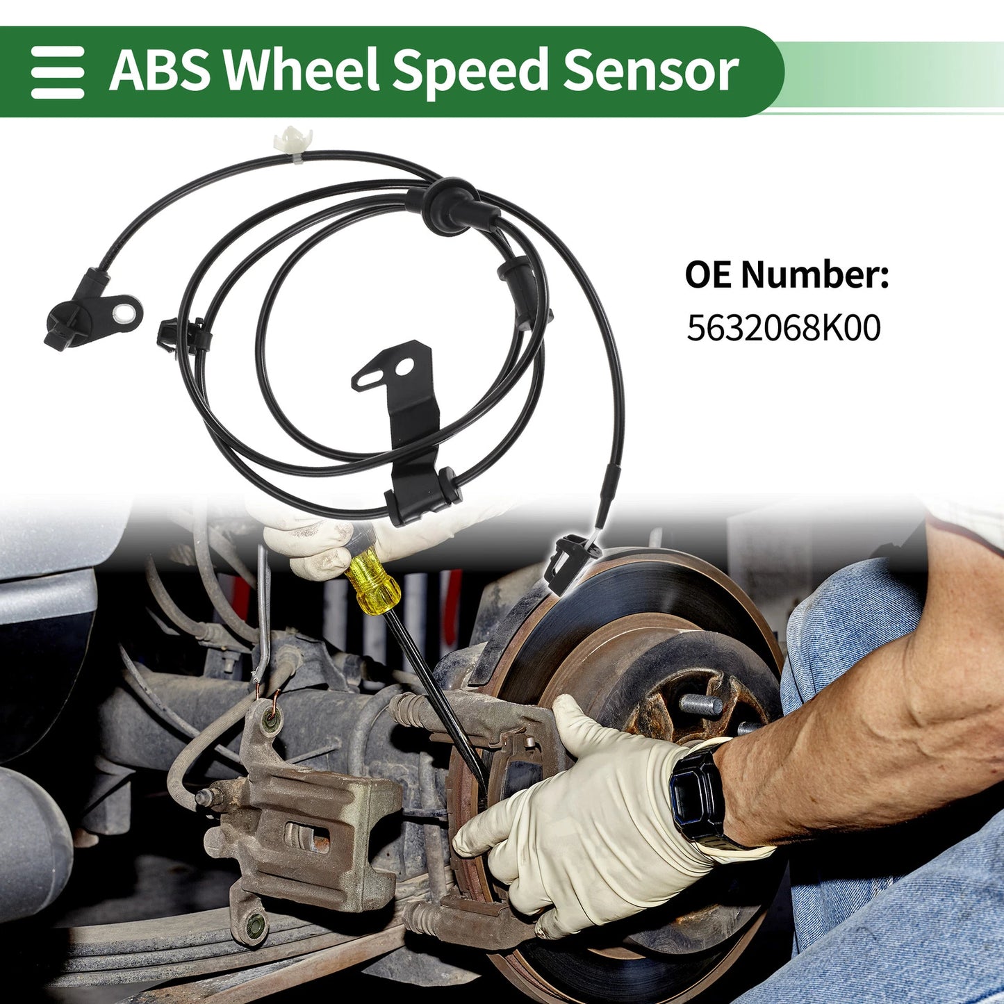 ABS Wheel Speed Sensor for Suzuki Alto V (2009-2014)