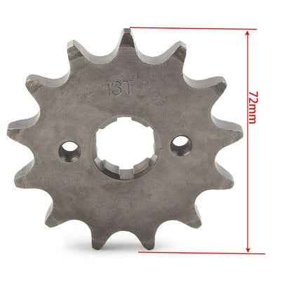 13T Front Sprocket Cog for 125cc-350cc Dirt Pit Bike ATV Go Kart (No Year)