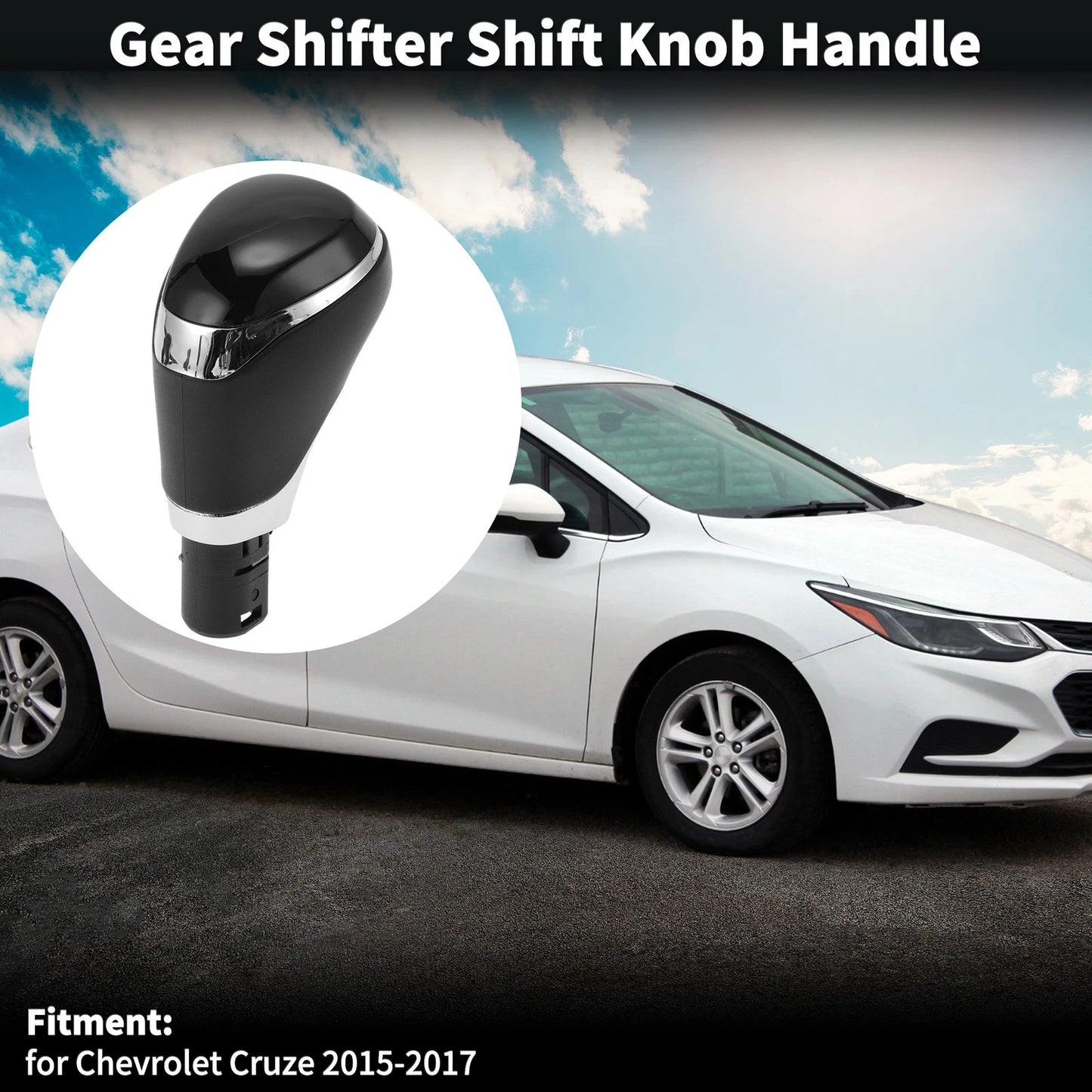 Gear Shift Knob Plastic for Chevrolet Cruze (2015 - 2017)
