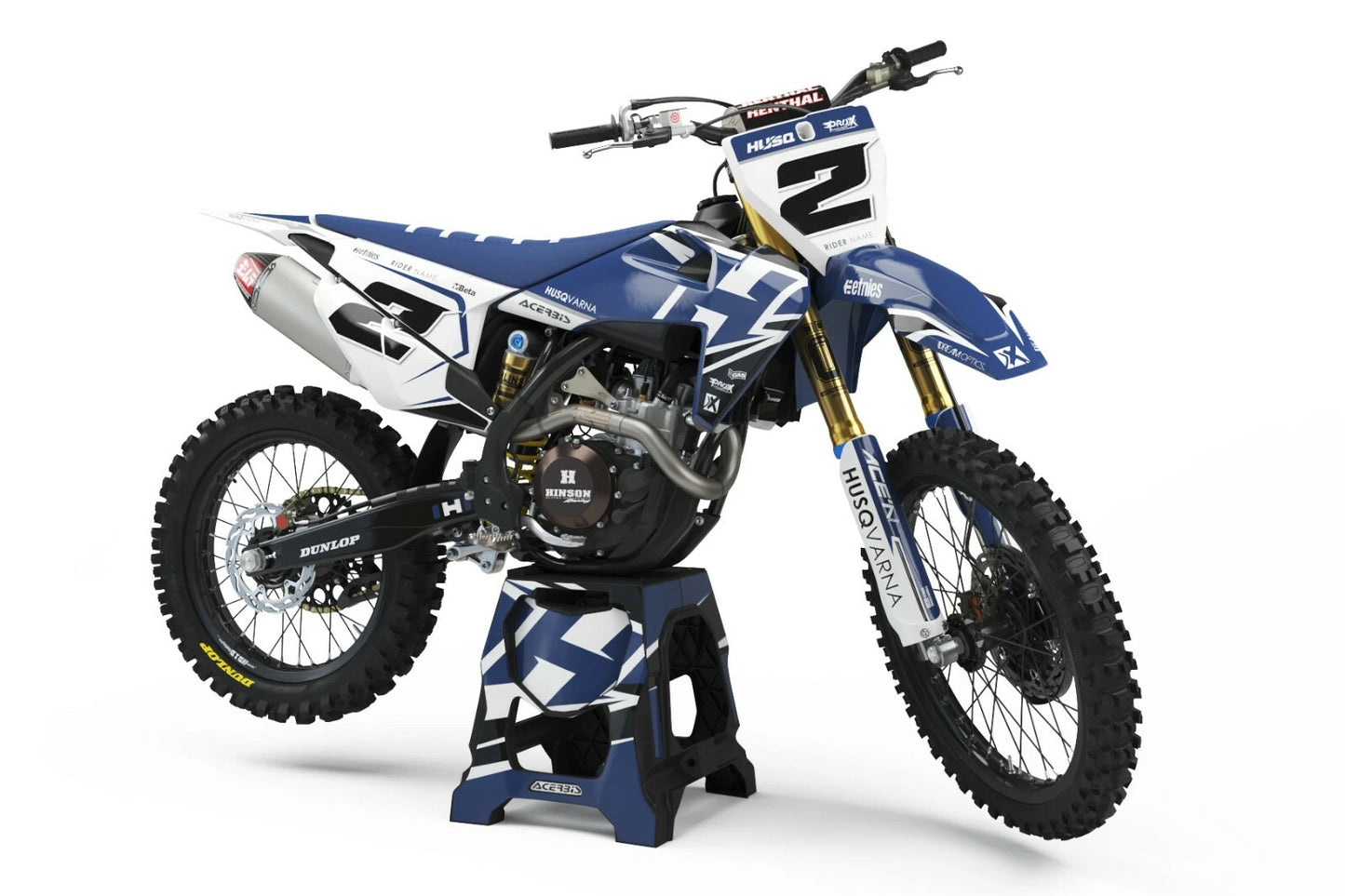 Custom Graphic Kit ZONE Style for Husqvarna TC 85 (2018-2020)