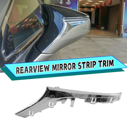 Chrome Driver Side Rearview Mirror Strip Trim for Lexus ES LS UX RC (2019-2022)