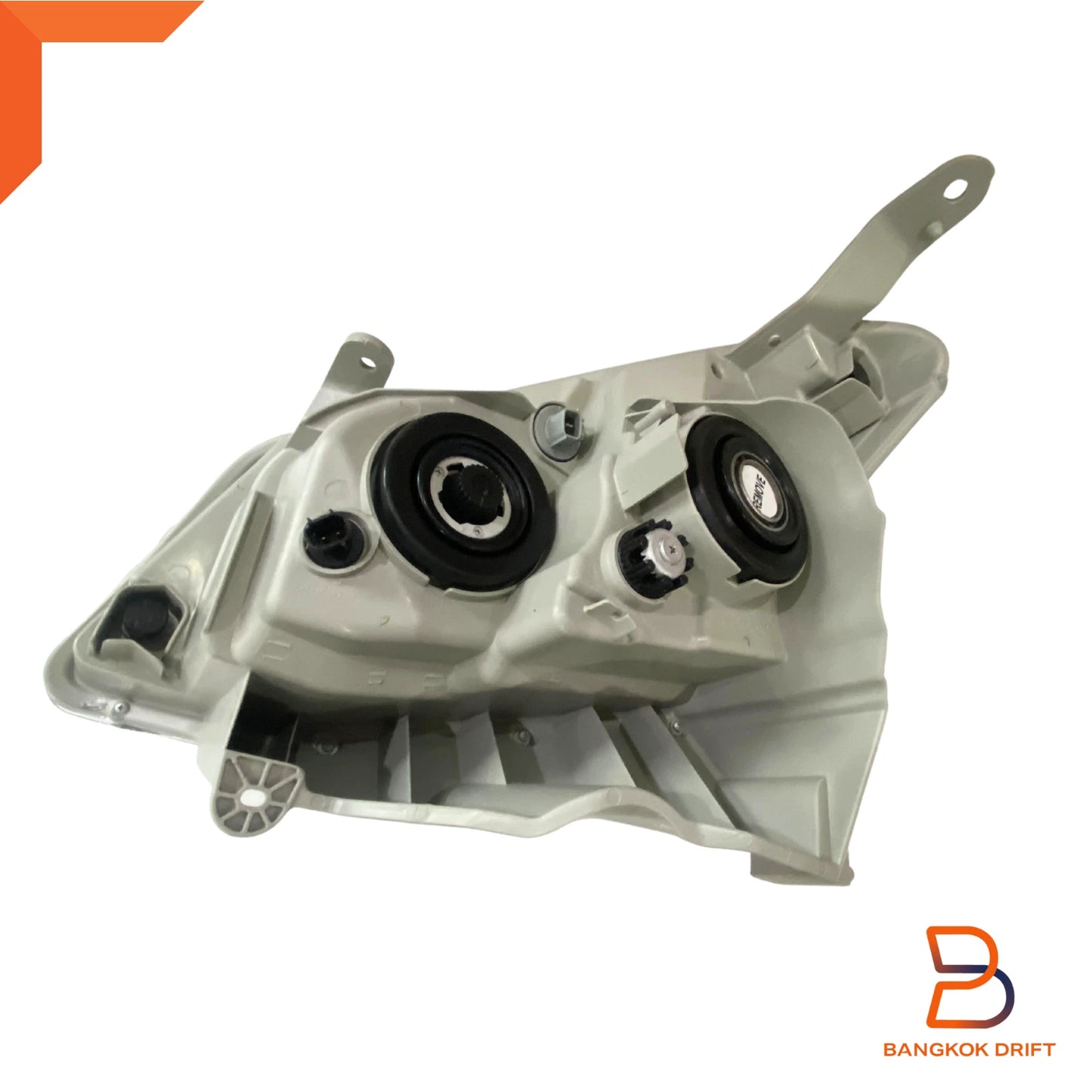 Black Projector Headlights for Isuzu D-Max Pickup (2012-2015) -  H11 HB3