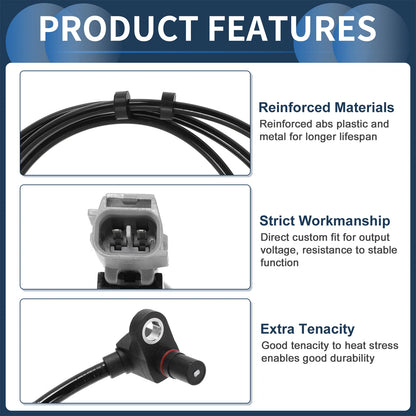 ABS Wheel Speed Sensor for Dodge Ram 1500 Front