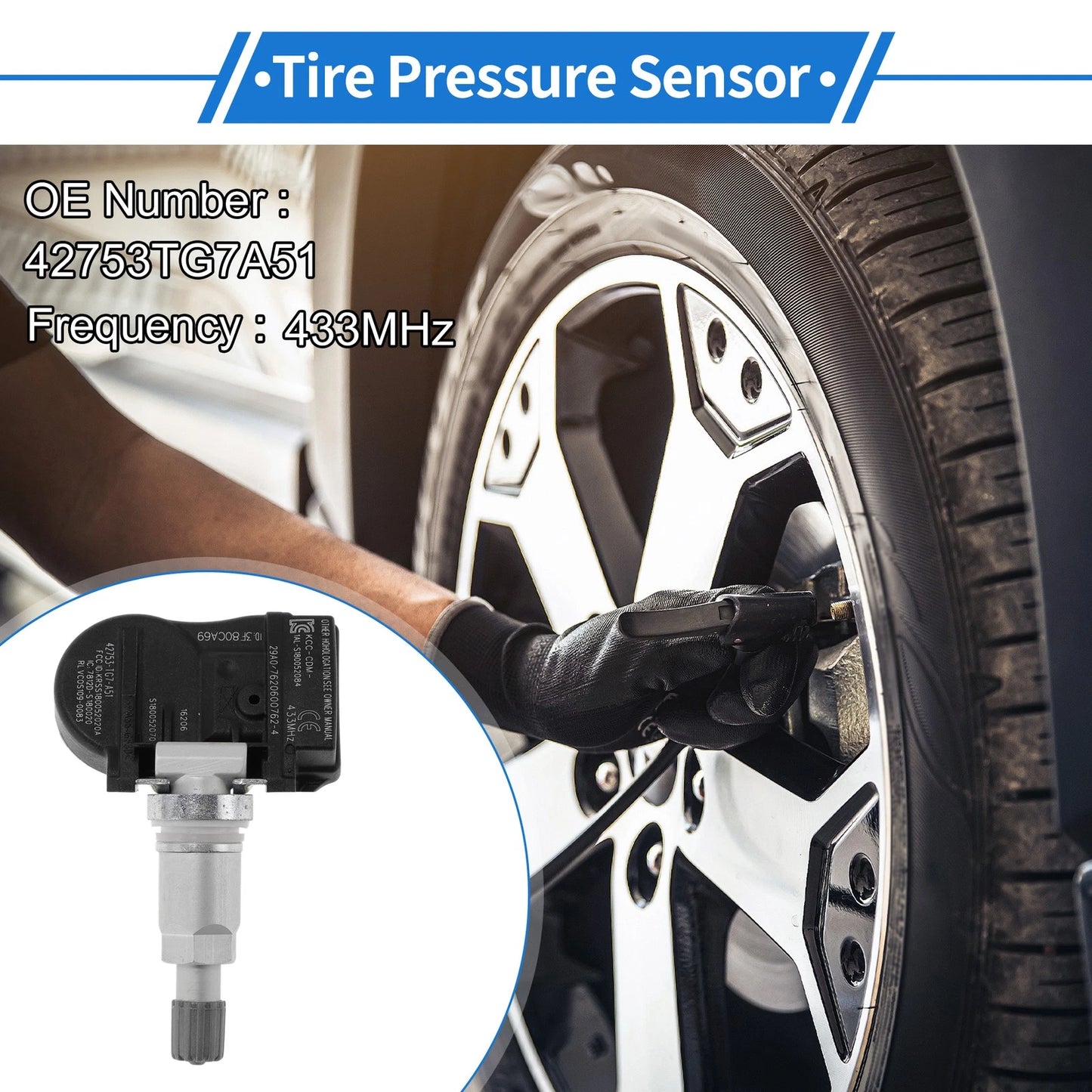 TPMS Sensor for Honda Pilot (2016-2017)