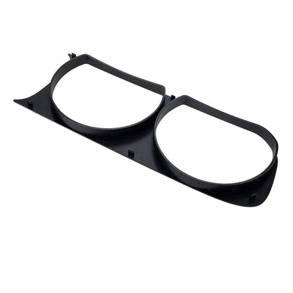 Black Headlight Cover Bezel Frame for Dodge Challenger (2015-2023)