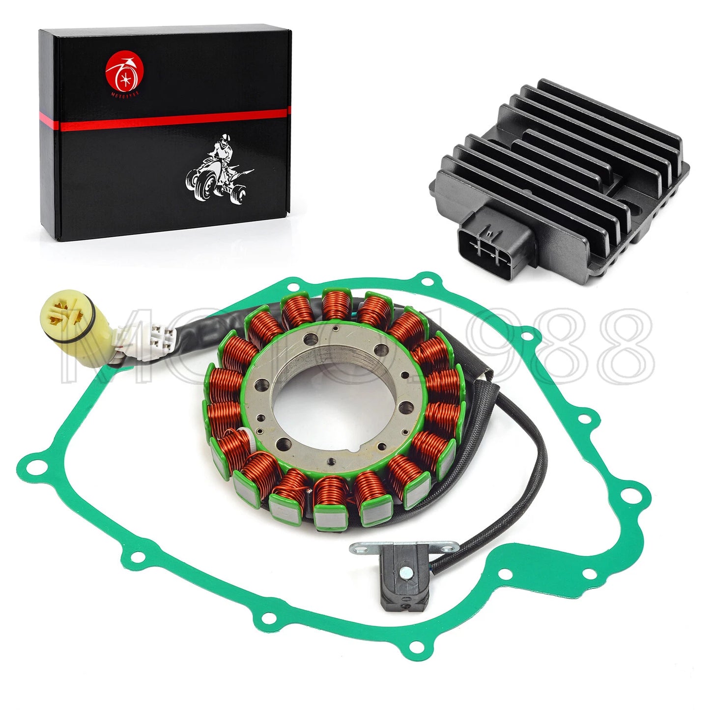 Stator & Rectifier Gasket for Yamaha Grizzly 660 Rhino 660 YXR660 (2002–2008)