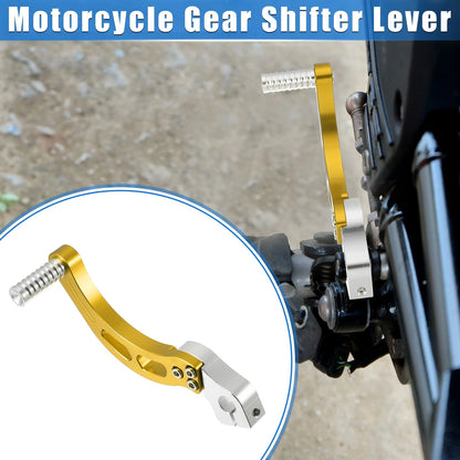 Gear Shifter Lever / Universal / for Motorcycle 50cc-250cc ATV Folding Gold Tone
