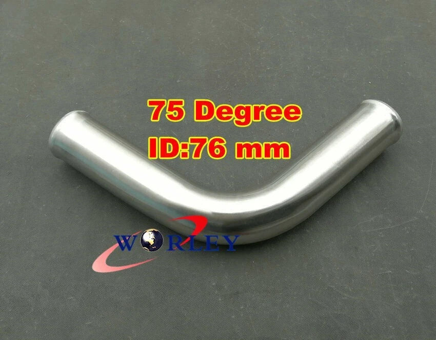 3" 76mm 75° Aluminum Turbo Intercooler Pipe