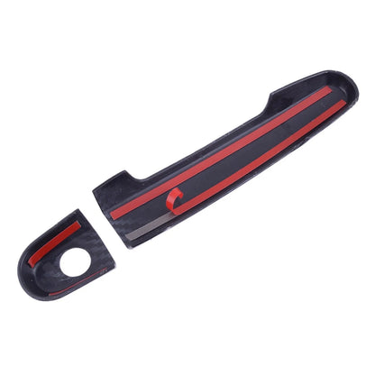 Carbon Fiber Door Handle Trim Covers for Toyota Corolla (2003-2013)