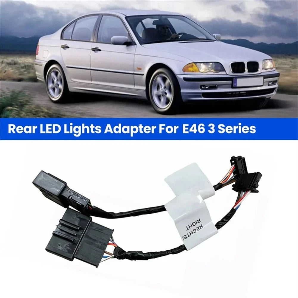 Rear LED Lights Adapter Cable for BMW E46 3 Series (2000-2006)