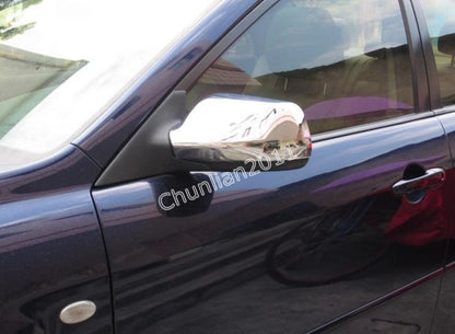 Chrome Side Mirror Cover Trim for MAZDA 2, 3, 6 (2 pcs) (2003-2008)