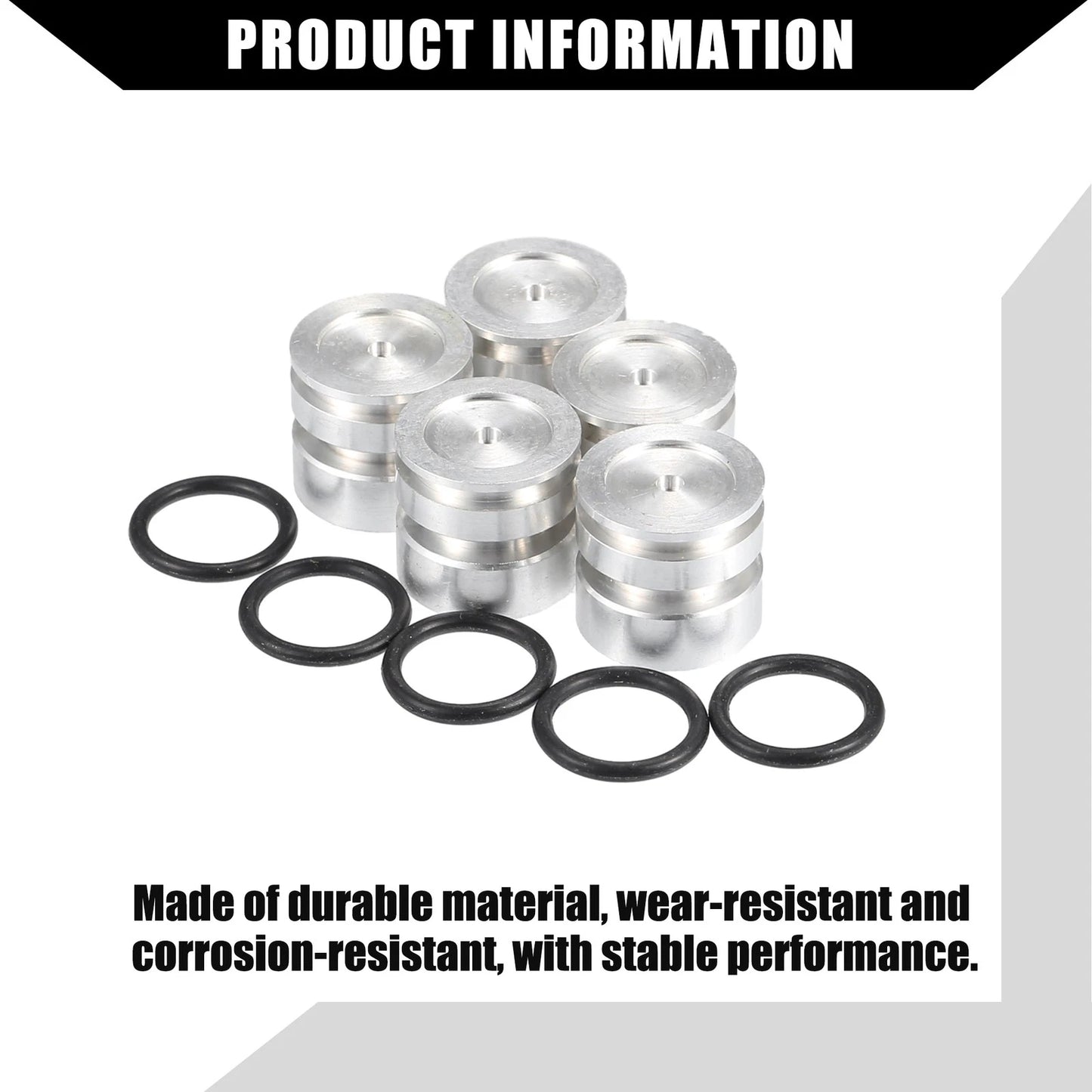 1x Relay O-Ring End Plug Kit for GMC 4L60/65/70-E Aluminum Alloy