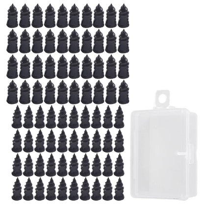 Reliable Rubber Tire Screws 80PCS Capsule Packaging for Long lasting Repairs