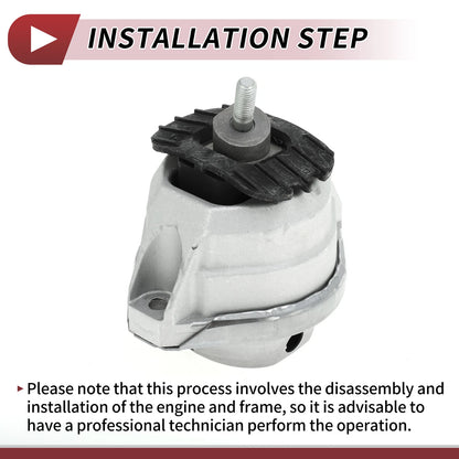 Engine Motor Mount for BMW 5 Series E60 2.2L A/MT 520i (2003-2007)