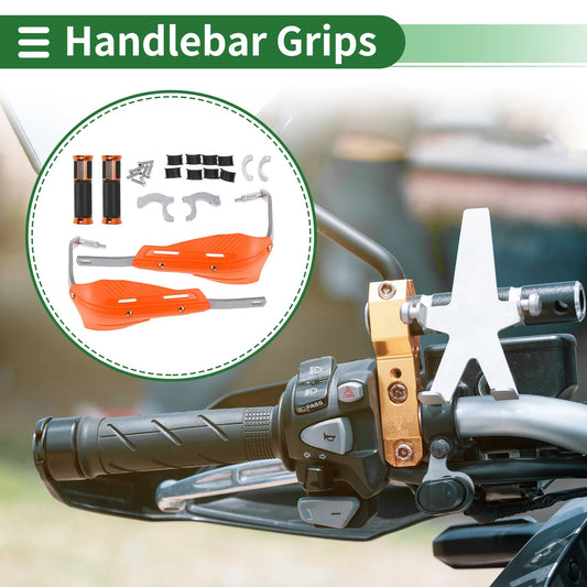 Handlebar End Grips Diamond Pattern for Motorcycle