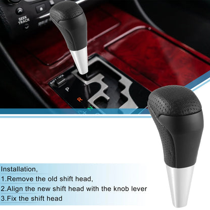 Auto Gear Shift Knob Shifter for Toyota Land Cruiser Black (2016–2021)