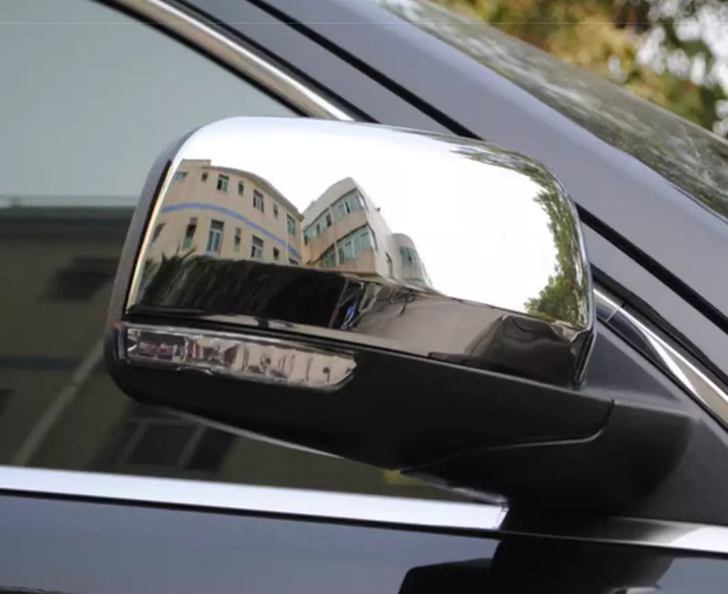 Rearview Mirror Side Lid Cover Trim 2P Chrome for Jeep Grand Cherokee (2011-2021)